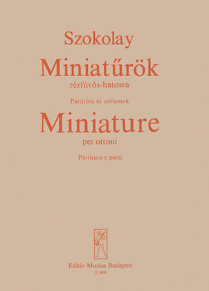 Miniatures For Brass Sextet