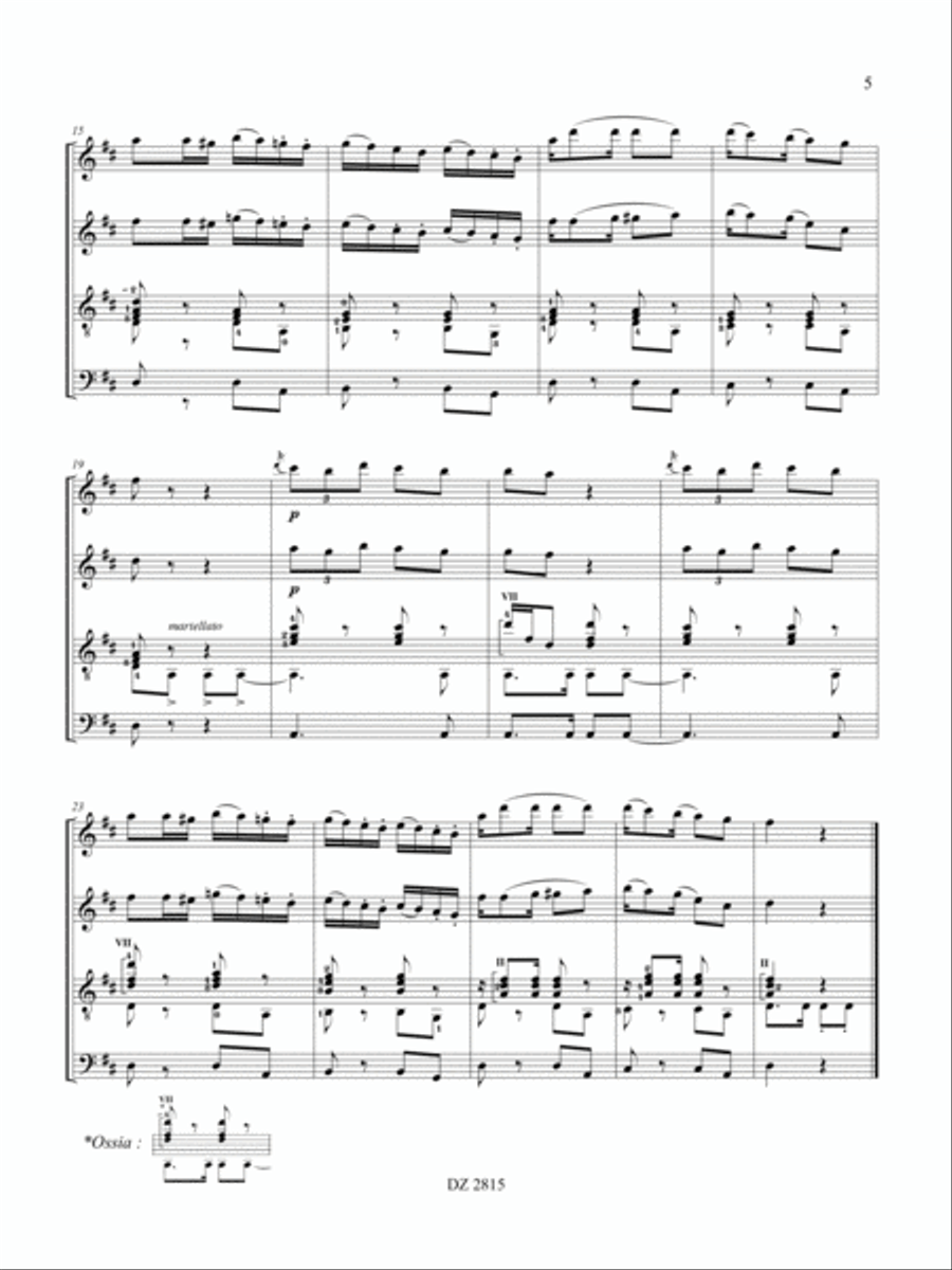 21 Contradanzas Flute scores gallery preview page 5