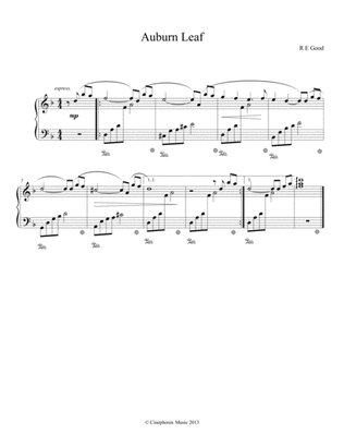 Auburn Leaf (piano solo)