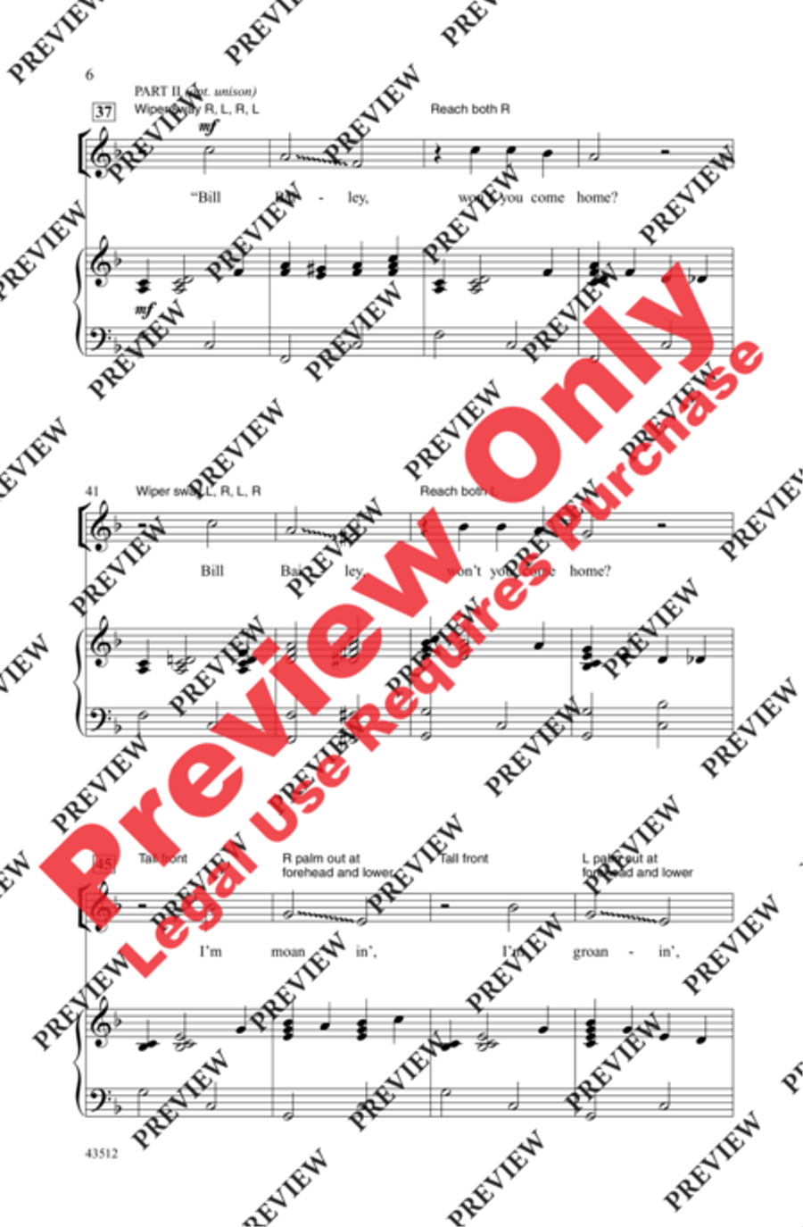 Bill Bailey Bill Bailey 2-Part scores gallery preview page 5