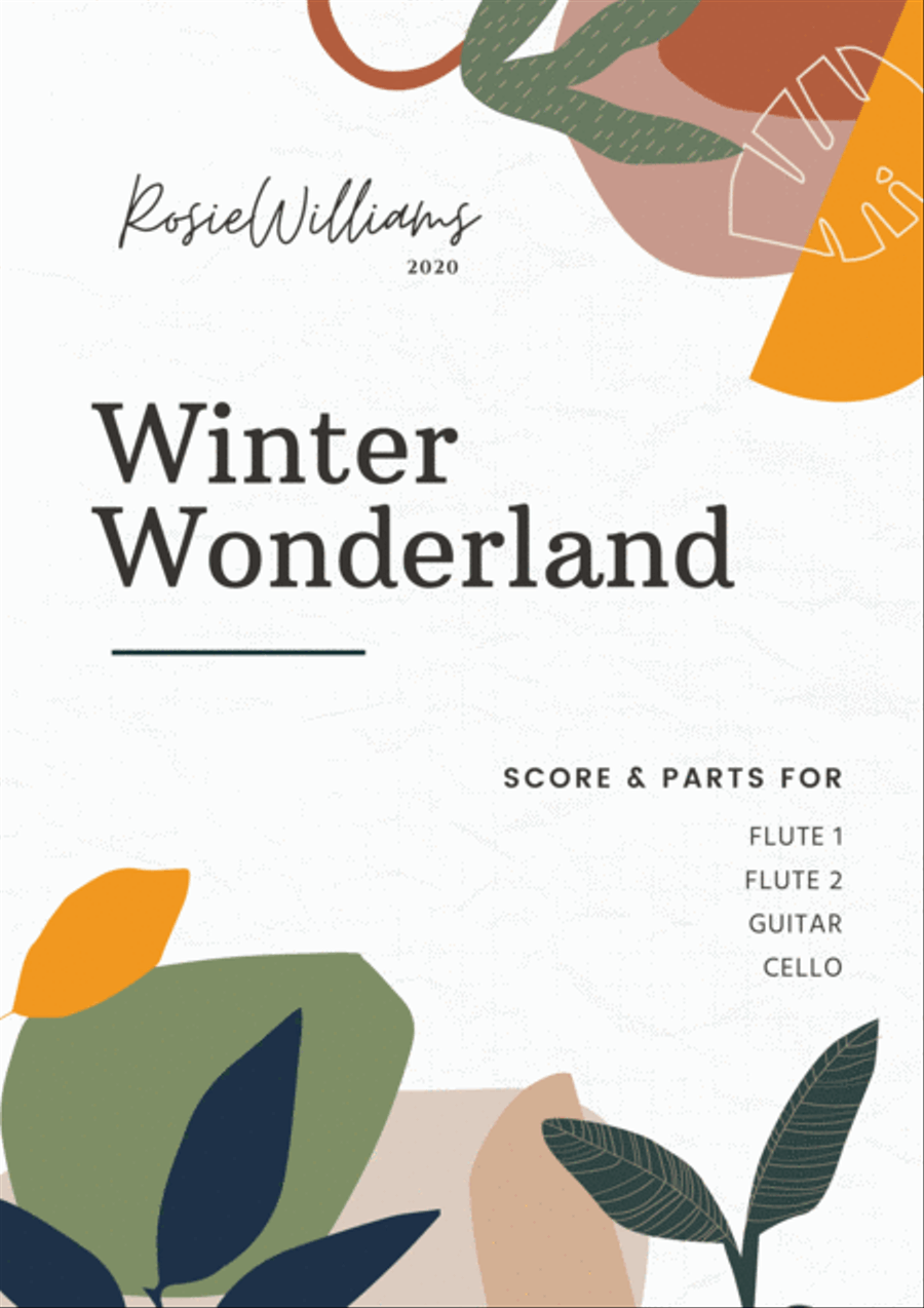 Winter Wonderland Small Ensemble scores gallery preview page 1