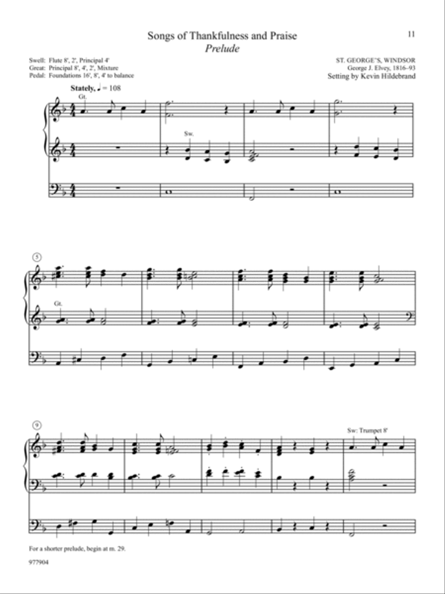 Proclaim! Preludes and Harmonizations for the Hymn of the Day (Epiphany, vol. 2) Organ scores gallery preview page 4