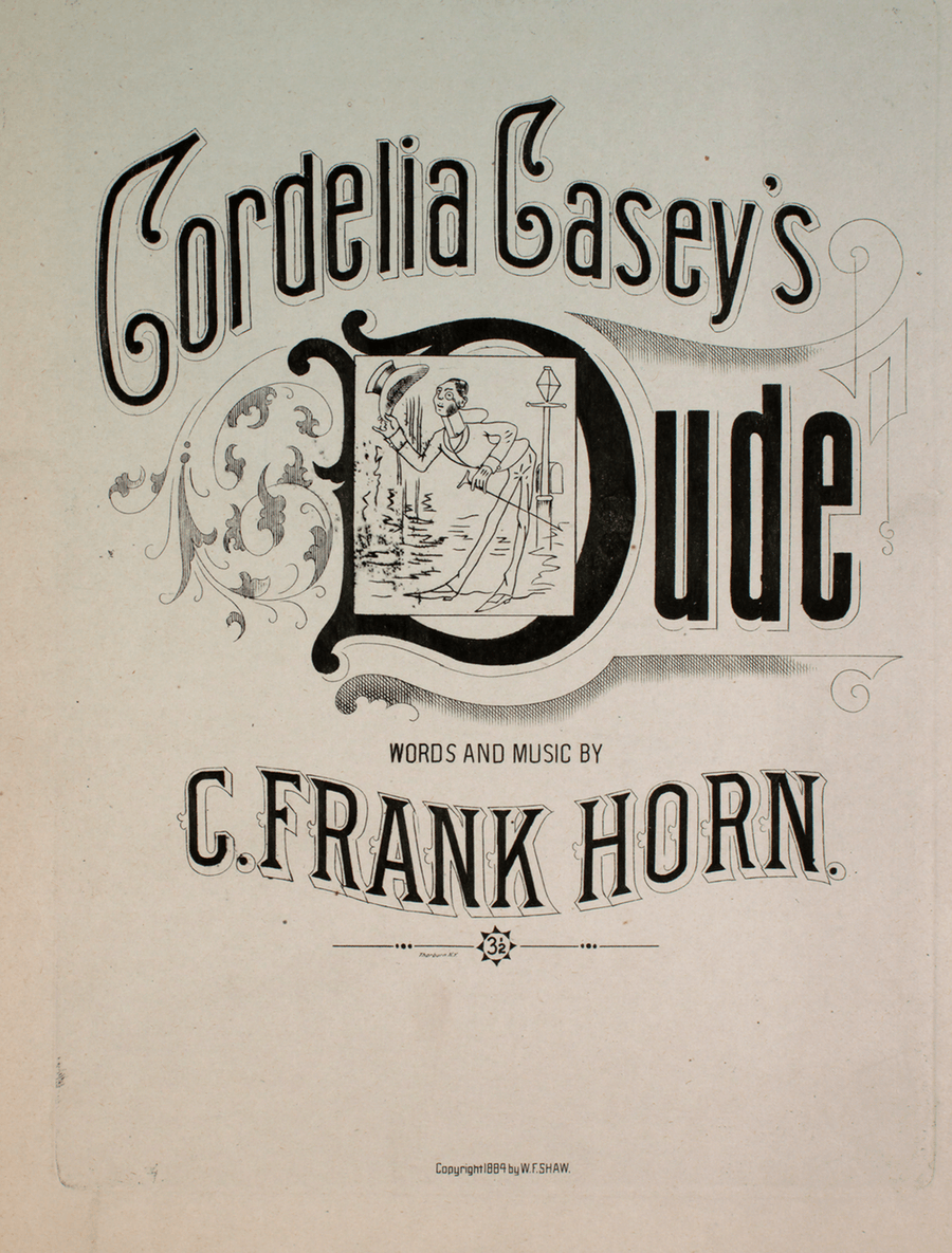 Cordelia Casey's Dude Voice - Digital Sheet Music