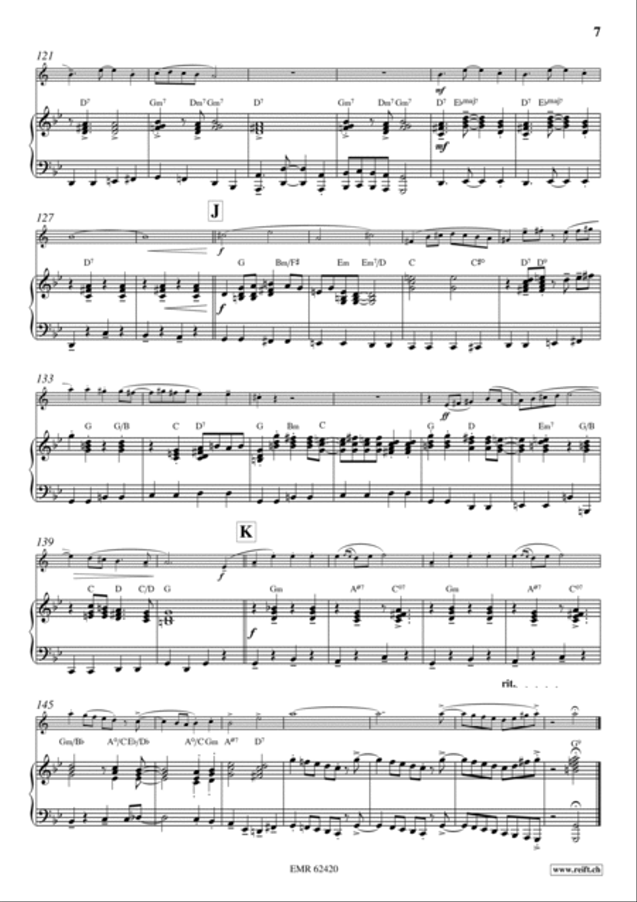 La Cinquantaine Tenor Saxophone scores gallery preview page 8