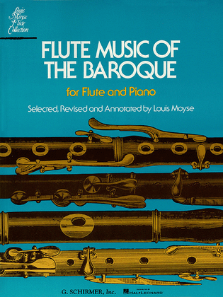 Book cover for Flute Music of the Baroque Era