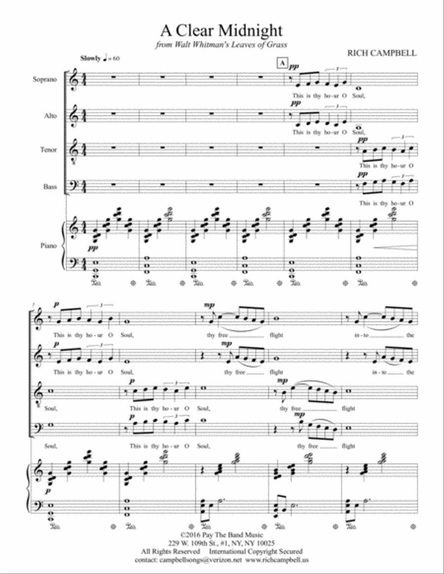 A Clear Midnight A Clear Midnight 4-Part scores gallery preview page 3