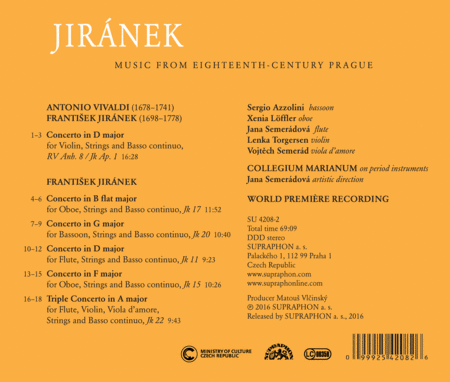 Frantisek Jiranek: Concertos
