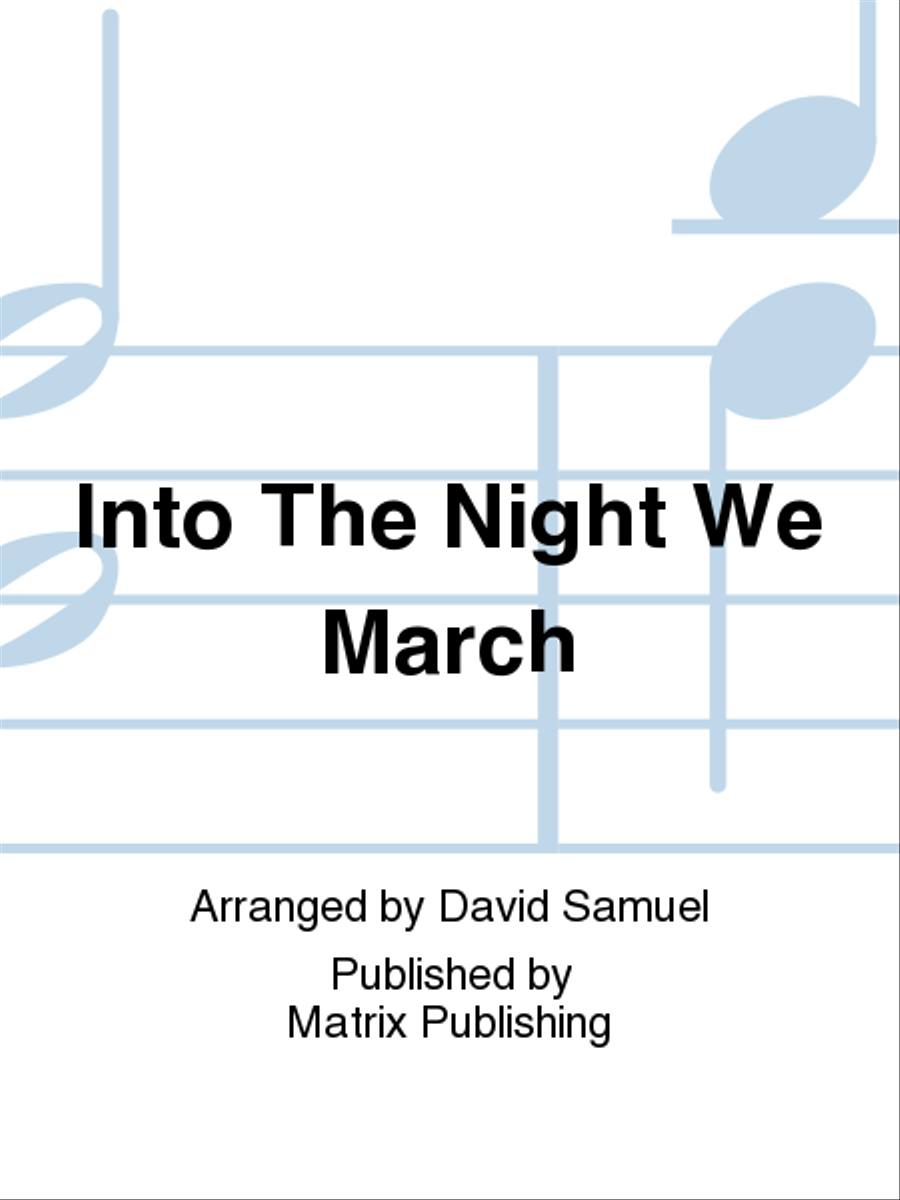 Into The Night We March Concert Band scores gallery preview page 1
