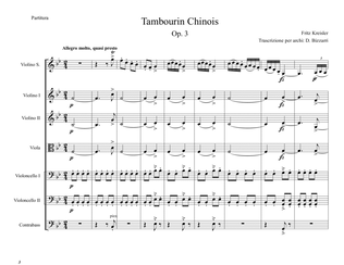 Tambourine Chinois op.3