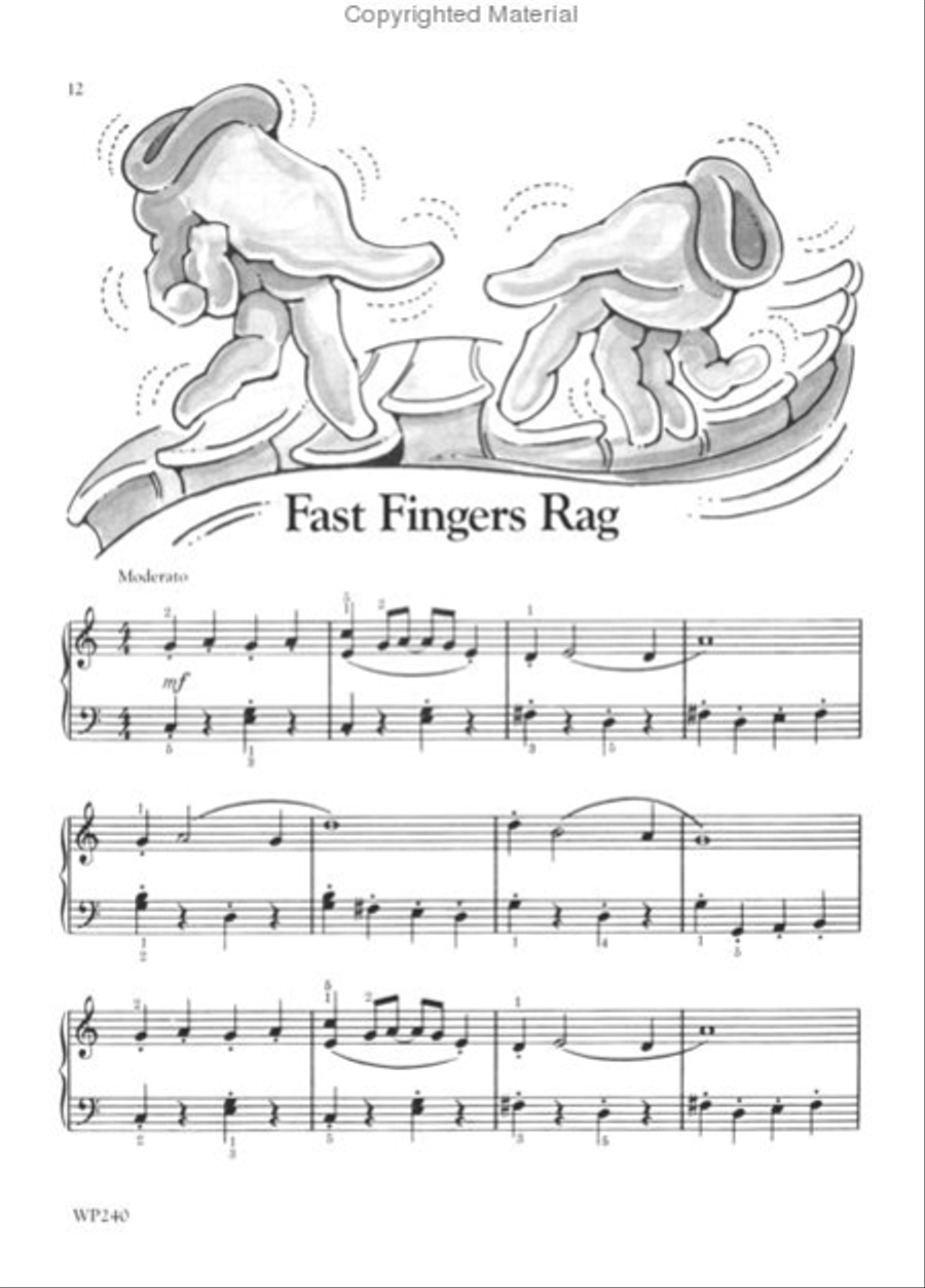 Boogie, Rock and Country, Level 3 Piano Method scores gallery preview page 3