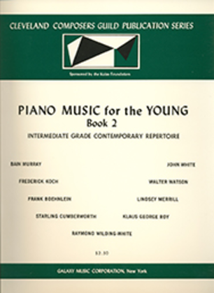 Book cover for Piano Music for the Young, Book 2