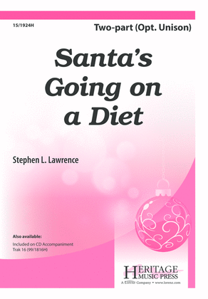 Book cover for Santa's Going on a Diet