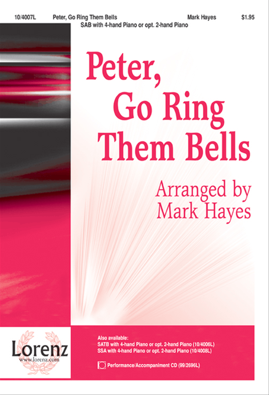 Peter, Go Ring Them Bells 3-Part scores gallery preview page 1