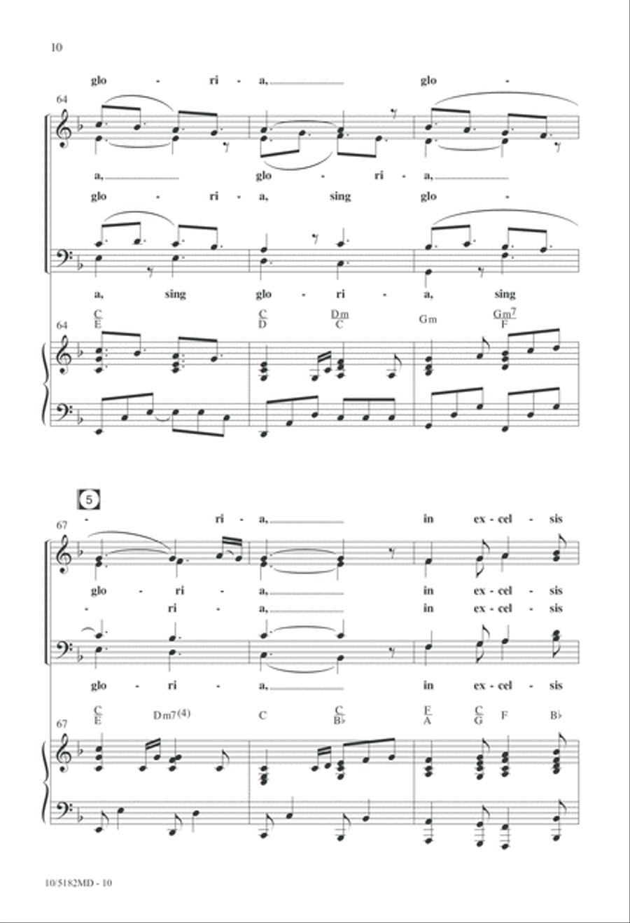 Jesus, Prince of Peace 4-Part scores gallery preview page 10