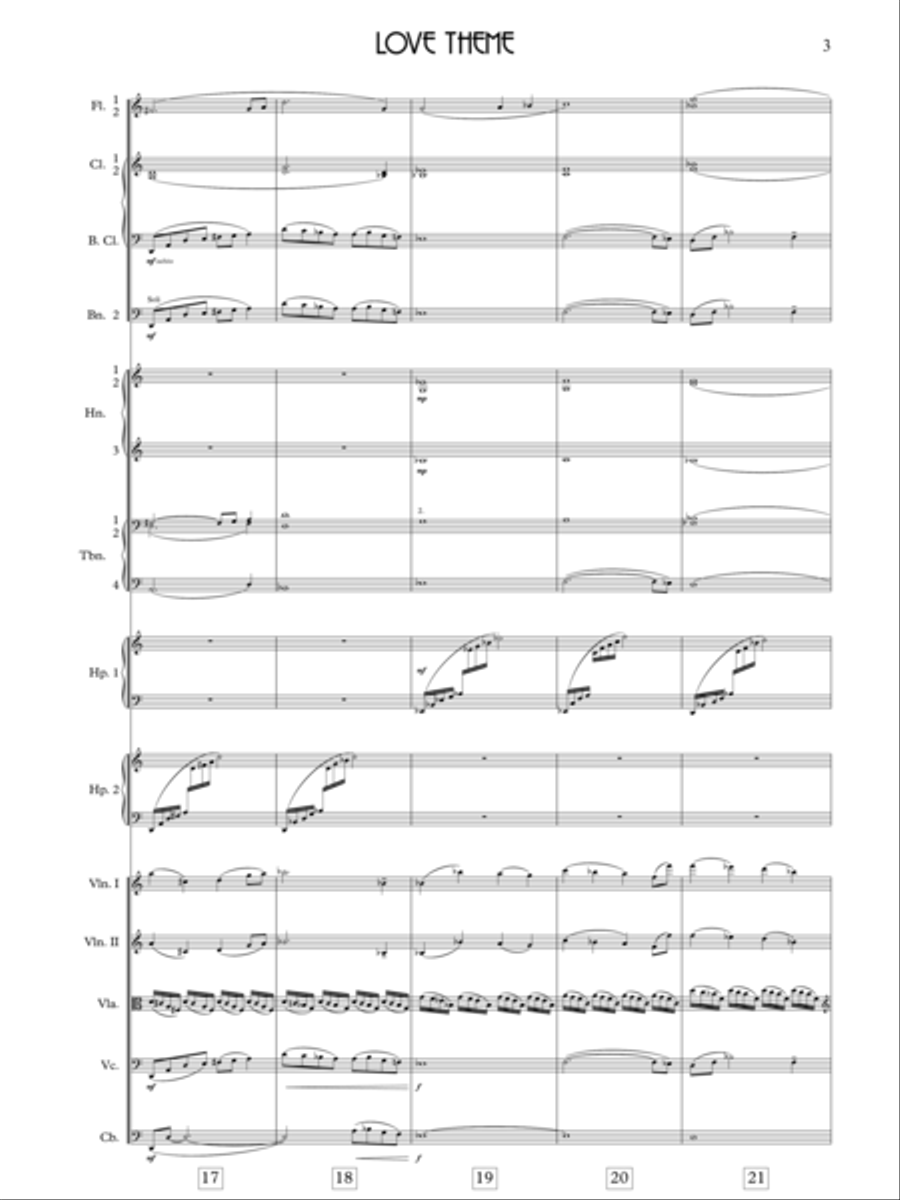 Jenny - Score Only Full Orchestra scores gallery preview page 5