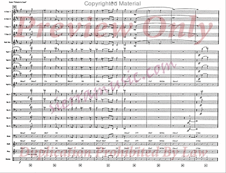 Portrait Of A Count Portrait Of A Count Jazz Ensemble scores gallery preview page 9