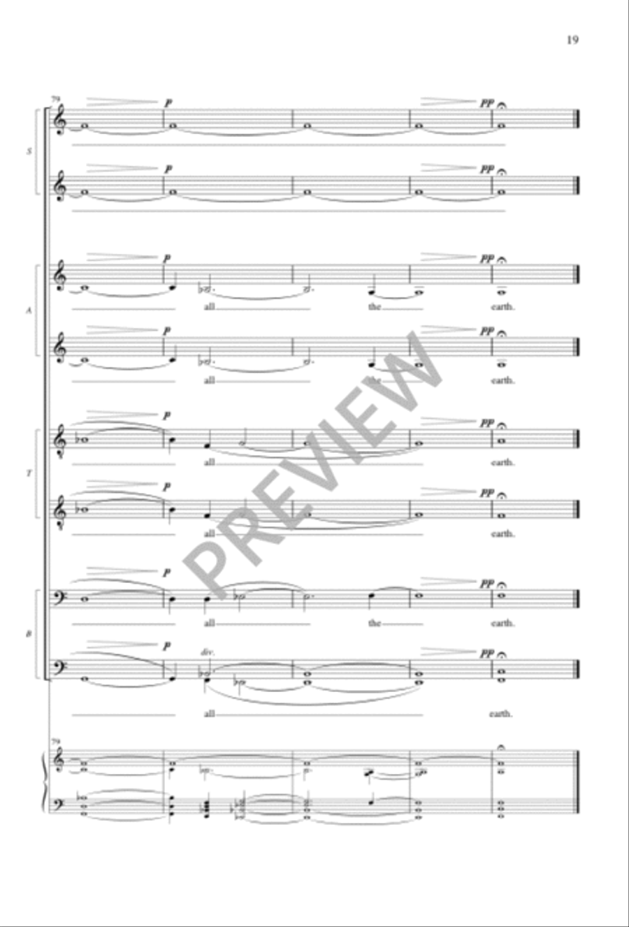 The Heart's Reflection SSAATTBB scores gallery preview page 19