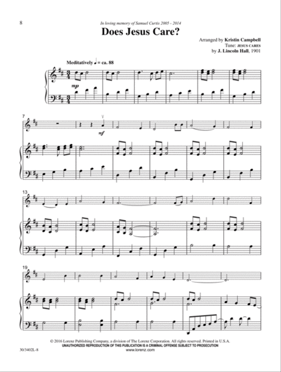The Everlasting Song Violin Solo scores gallery preview page 4