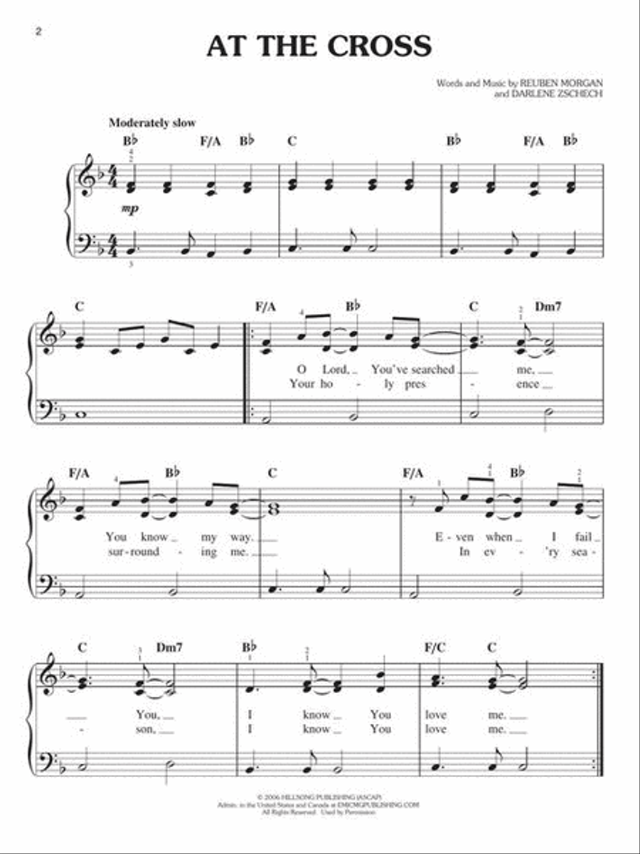 The Hillsong Worship Collection Easy Piano scores gallery preview page 4