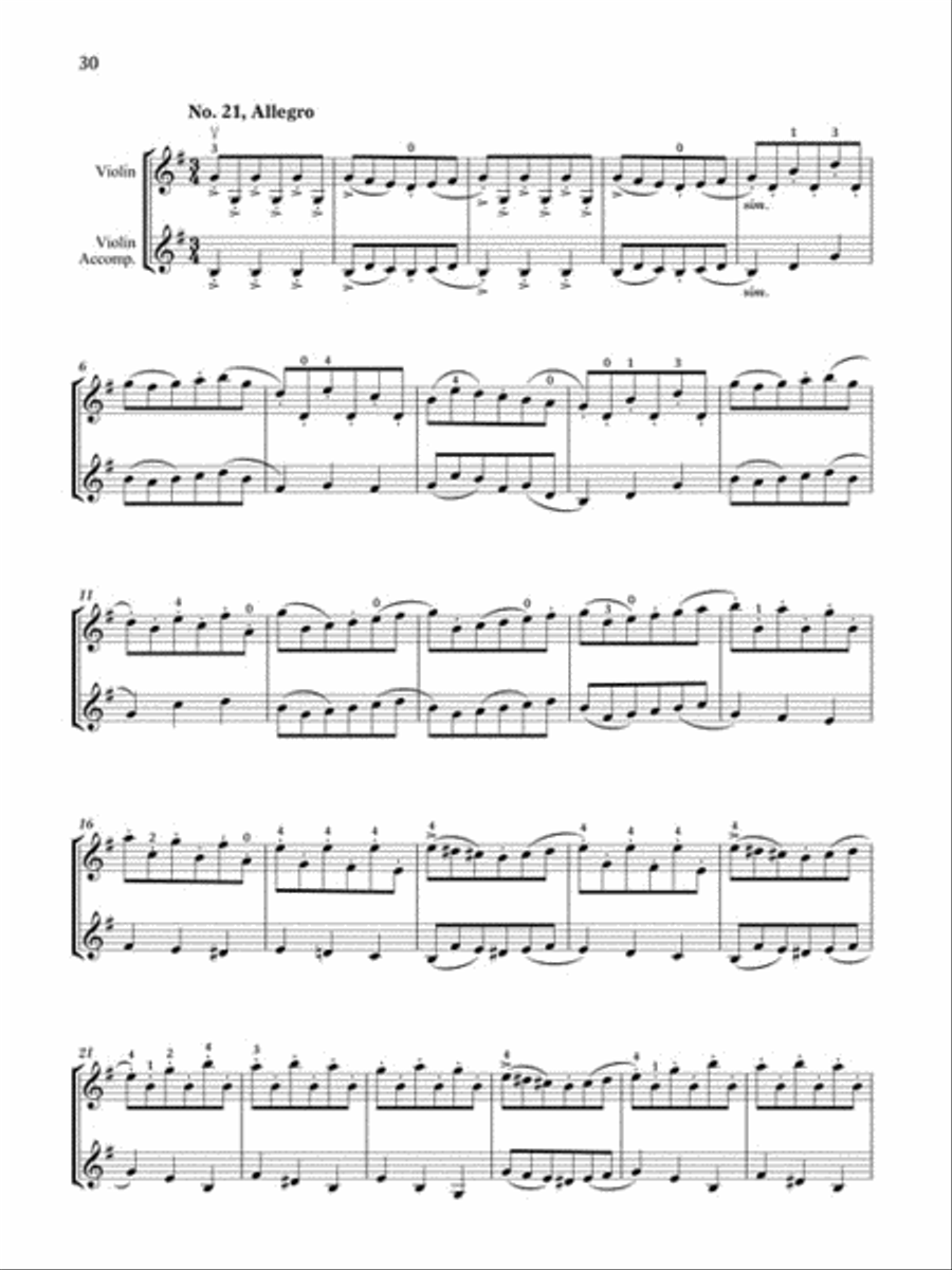 Studies, Op. 45 - Book I String Duet scores gallery preview page 9