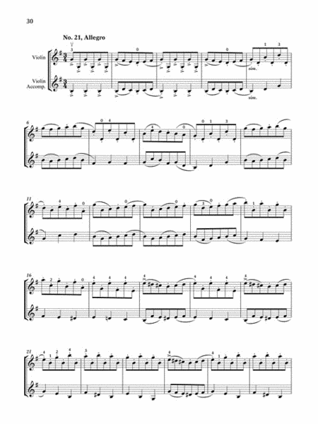Studies, Op. 45 - Book I by Franz Wohlfahrt String Duet - Sheet Music