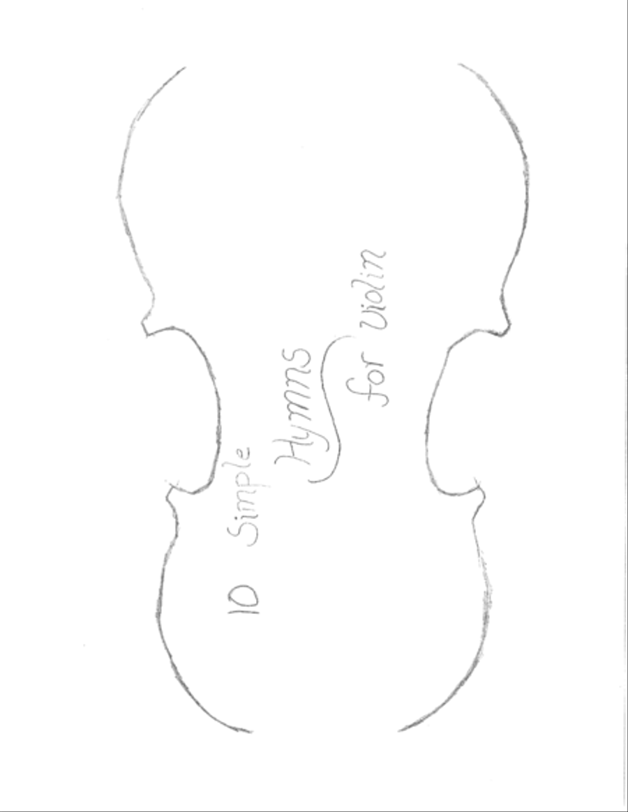 10 Simple Hymns for Violin Violin Solo scores gallery preview page 1