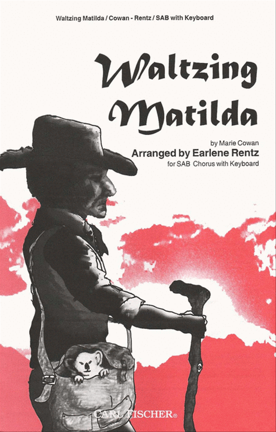 Waltzing Matilda 3-Part scores gallery preview page 1