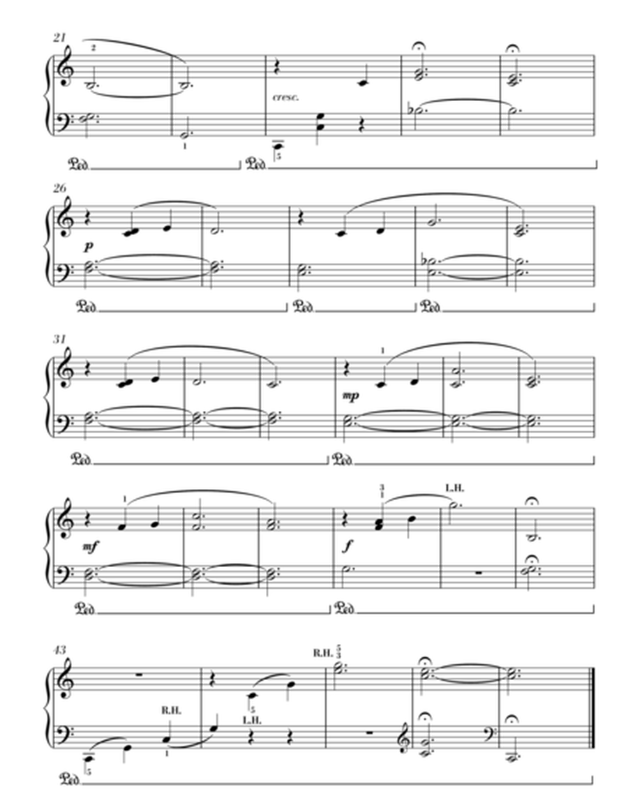 Clair de lune - Easy Piano Versions