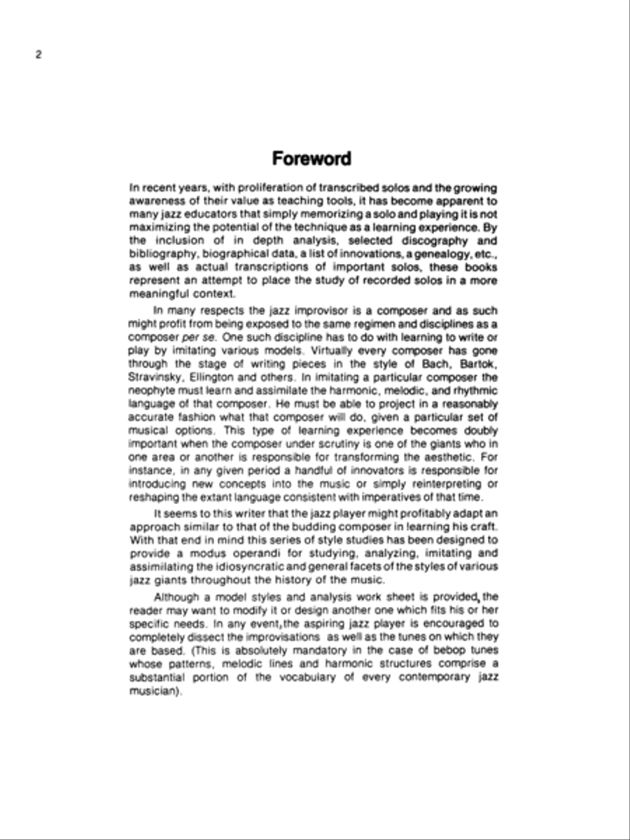 The Jazz Style of John Coltrane Saxophone scores gallery preview page 3