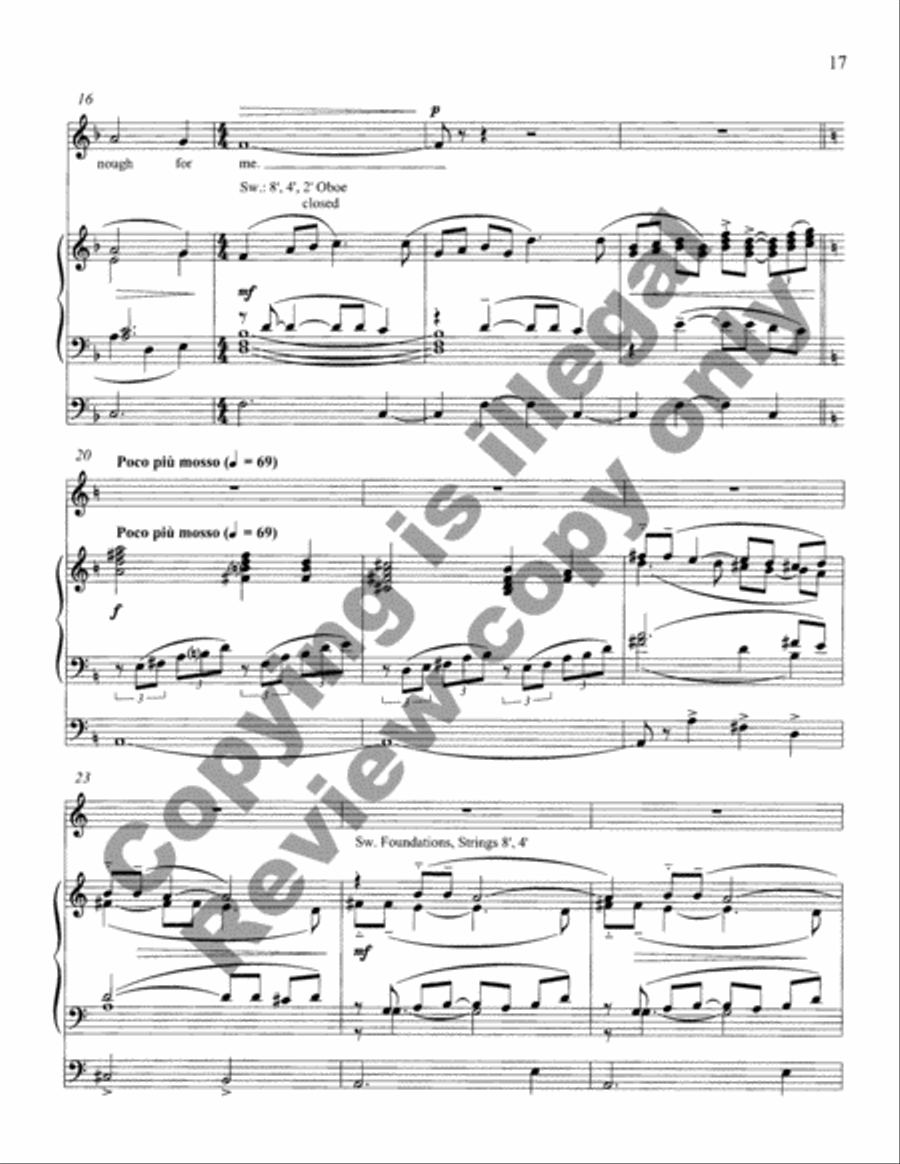 Songs of Consolation High Voice scores gallery preview page 11