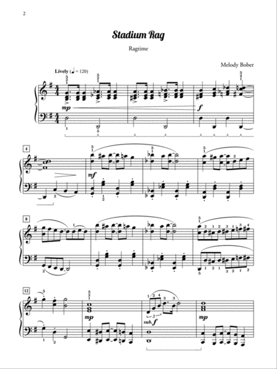 A Perfect 10, Book 4 Piano Solo scores gallery preview page 3