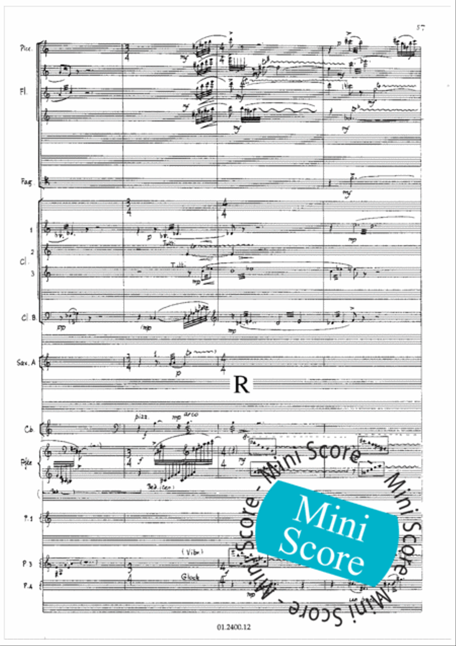 Aratoro I Aratoro I Concert Band scores gallery preview page 61