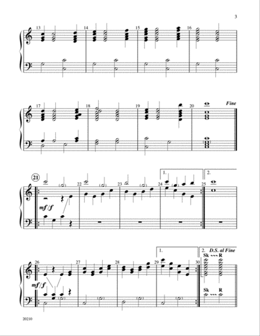 Chime Suite Handbell Choir scores gallery preview page 3