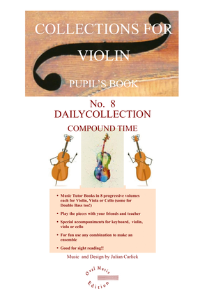 PUPIL BOOK Vol 8 Daily Collection for Violin