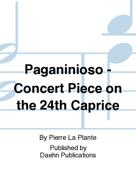 Paganinioso - Concert Piece on the 24th Caprice image number null