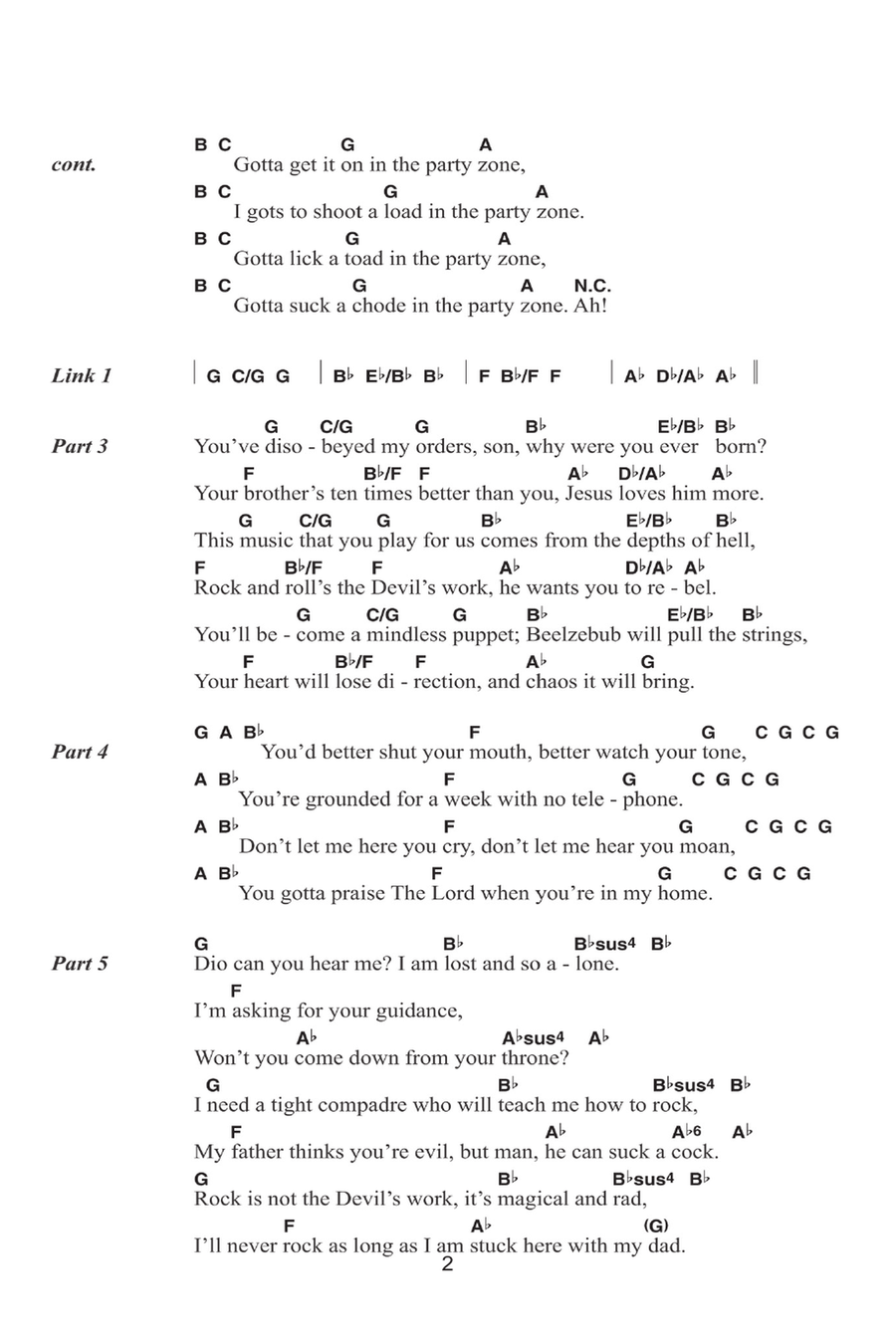 Kickapoo Guitar scores gallery preview page 2