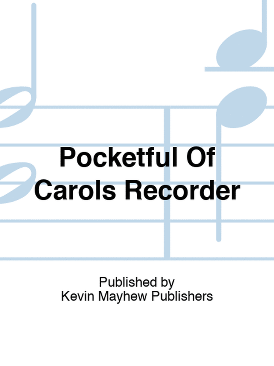 Pocketful Of Carols Recorder