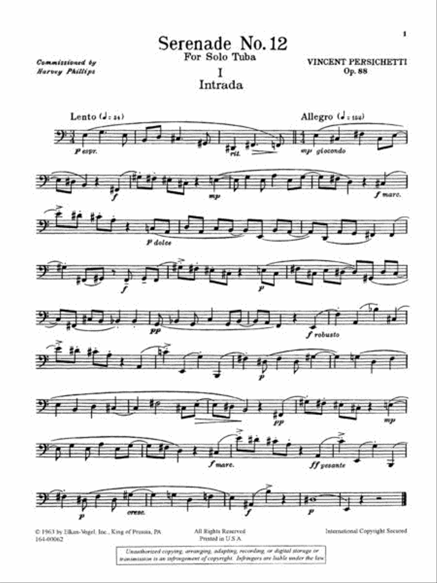 Serenade No. 12 Chamber Music scores gallery preview page 2