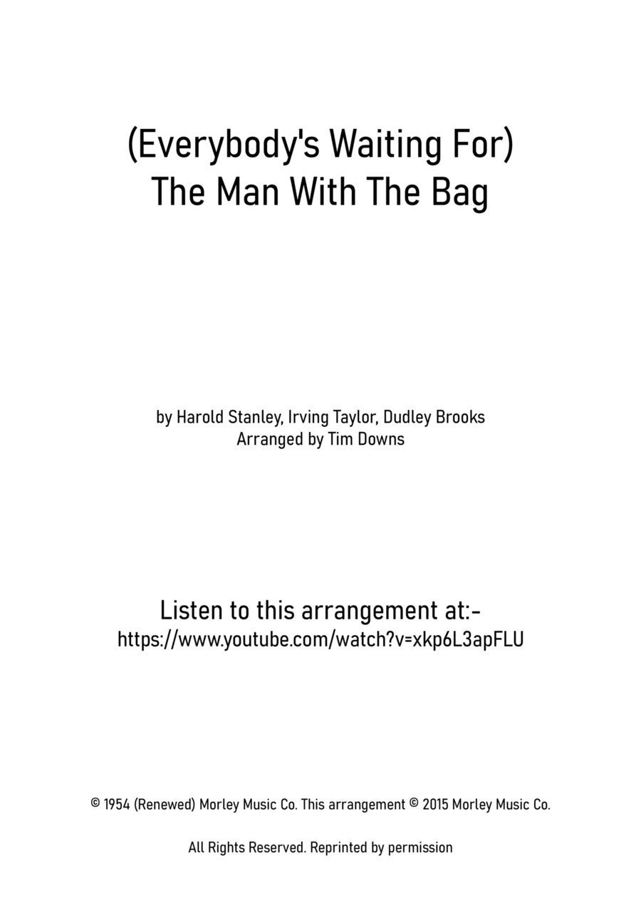 (everybody's Waitin' For) The Man With The Bag Saxophone Quintet scores gallery preview page 1