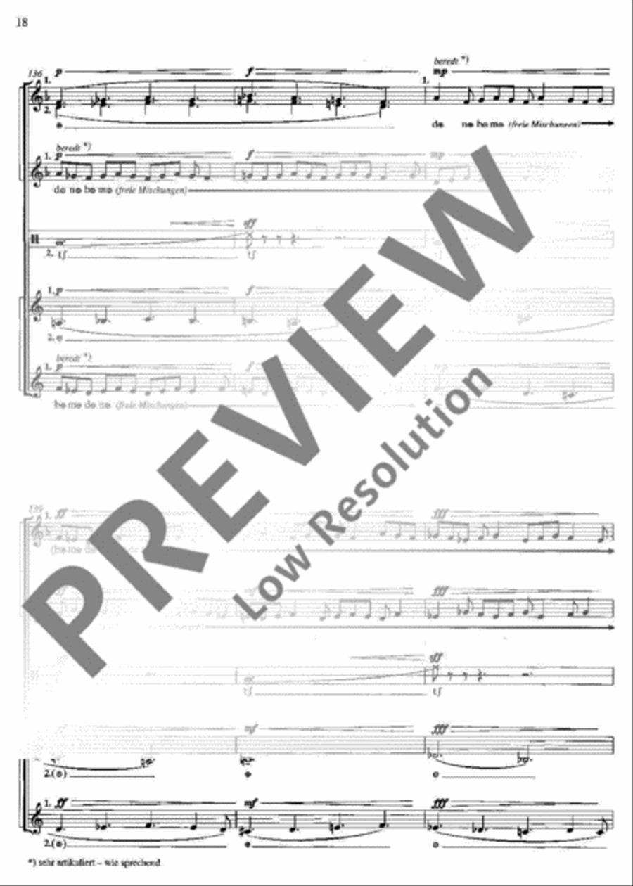 Amazones Amazones Women's Choir scores gallery preview page 18