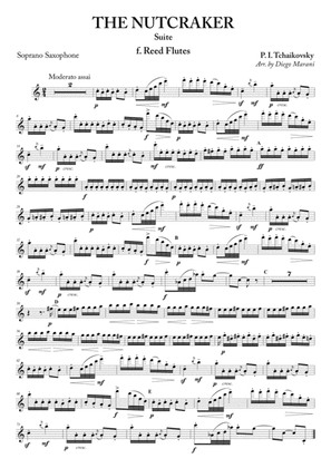 "Reed Flutes" from Nutcracker Suite for Saxophone Quartet