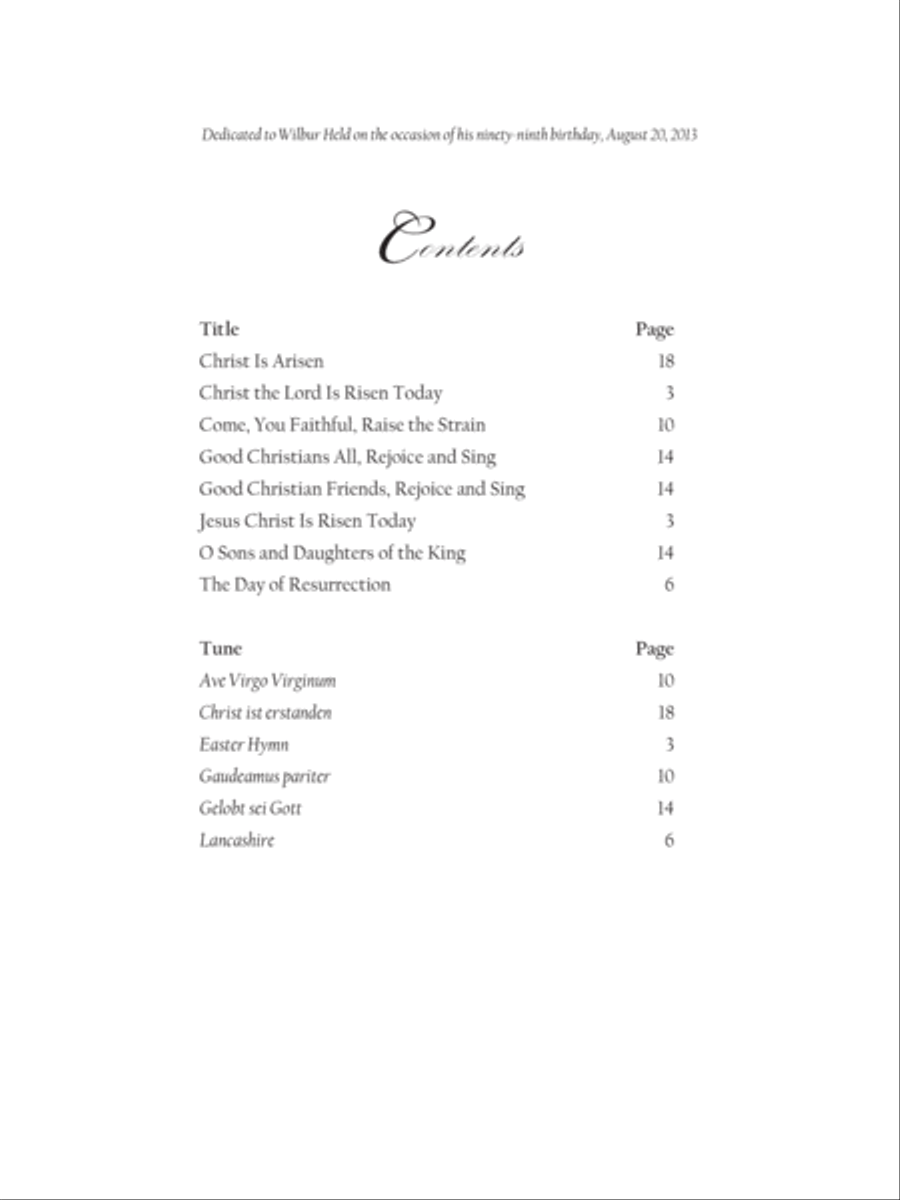 Five Preludes for Easter Five Preludes for Easter Organ scores gallery preview page 10