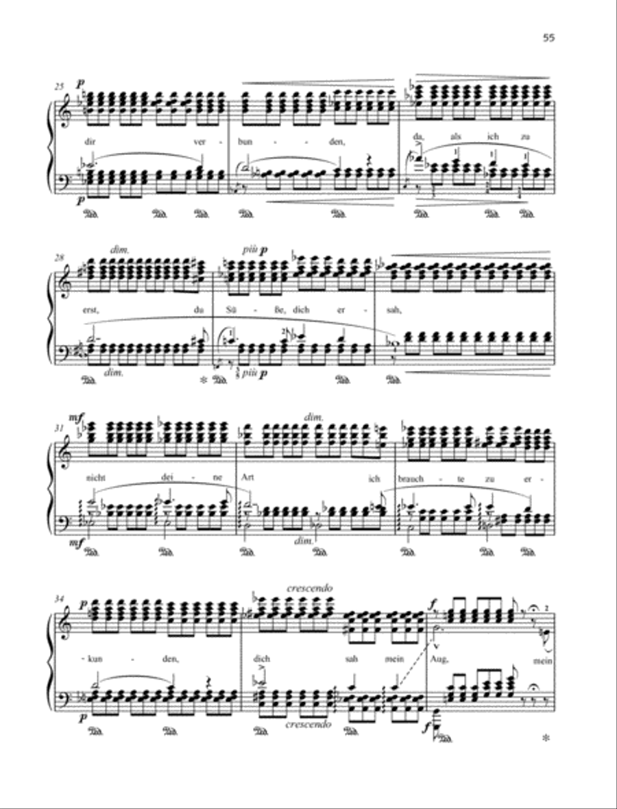 Lohengrins Verweis an Elsa Piano Solo scores gallery preview page 3