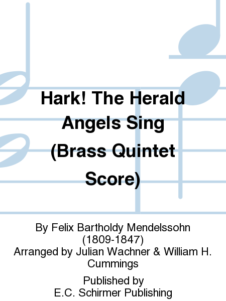 Hark! The Herald Angels Sing (Brass Quintet Score)