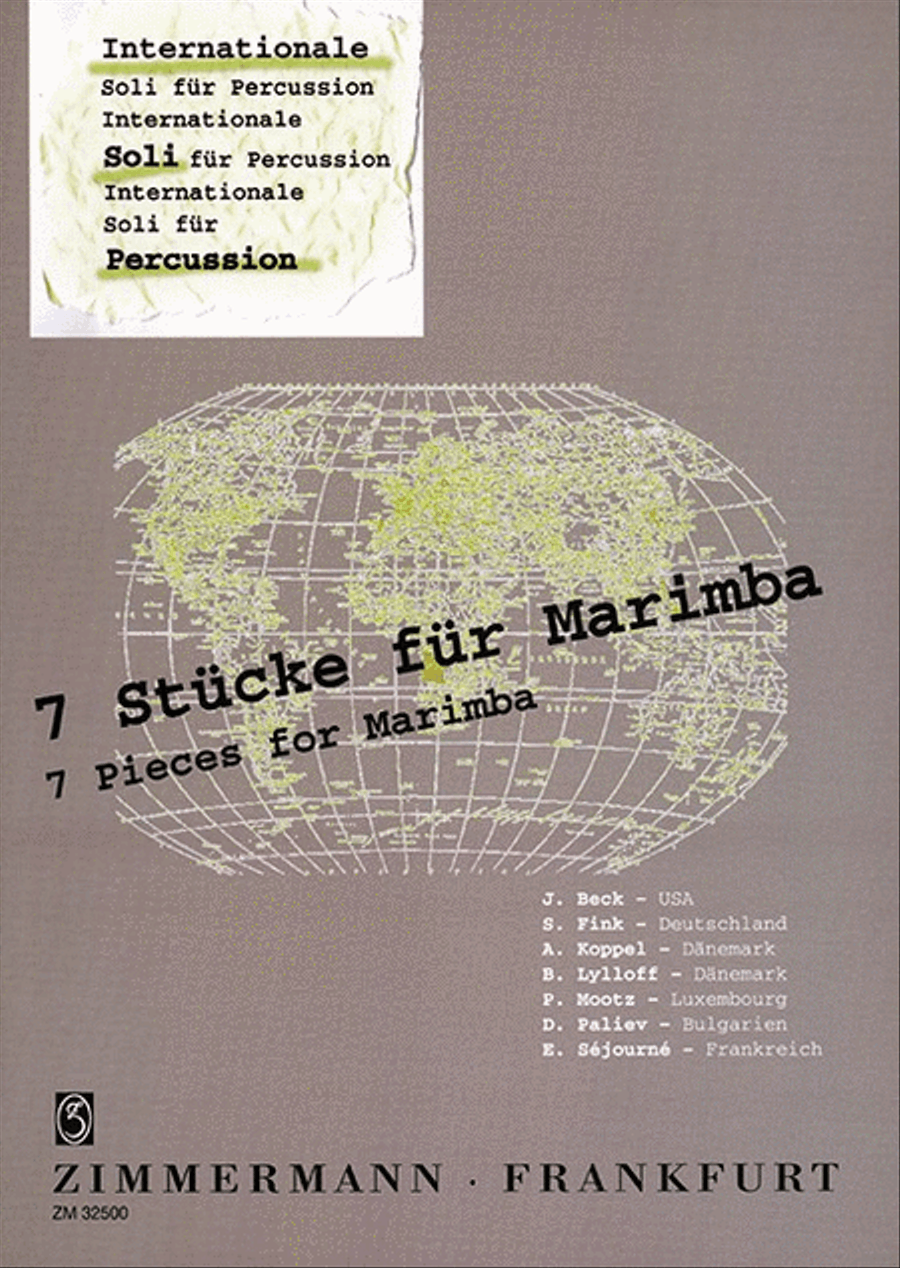 International Soli for Percussion: 7 pieces Chamber Music scores gallery preview page 1