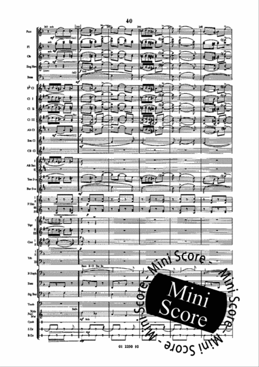 Evolutions Evolutions Concert Band scores gallery preview page 46