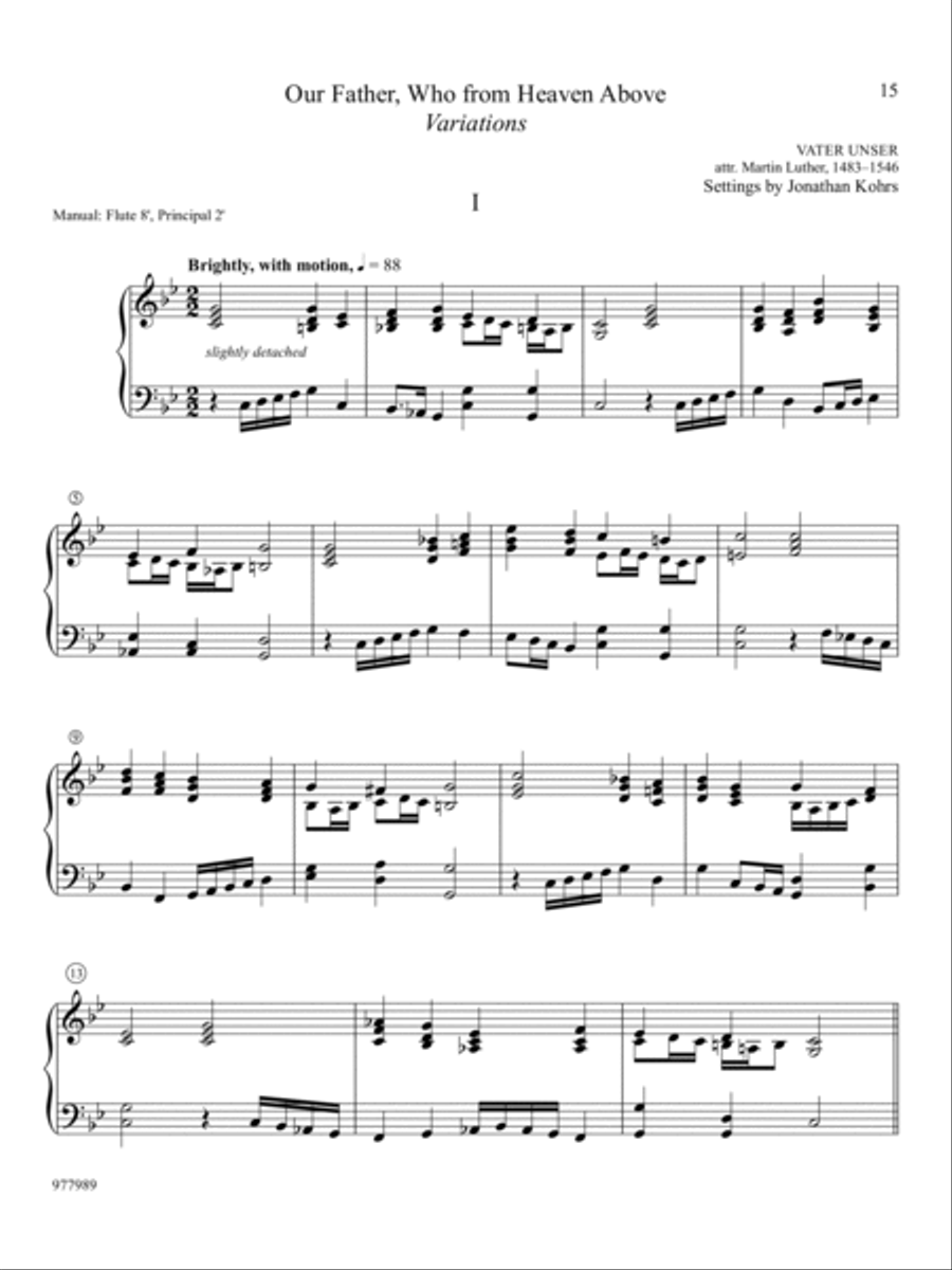 Proclaim! Preludes and Harmonizations for the Hymn of the Day (Easter, Ascension, Pentecost, Holy Trinity) Organ scores gallery preview page 5