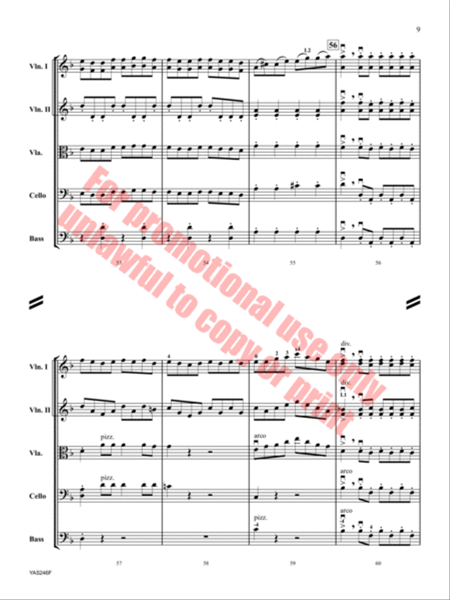 Russian Easter Overture Orchestra scores gallery preview page 9