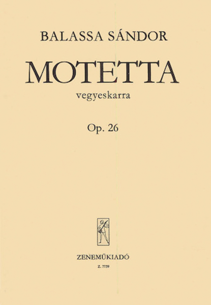 Motetta Op.26