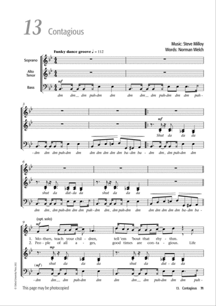 Popular Voiceworks 2 4-Part scores gallery preview page 9